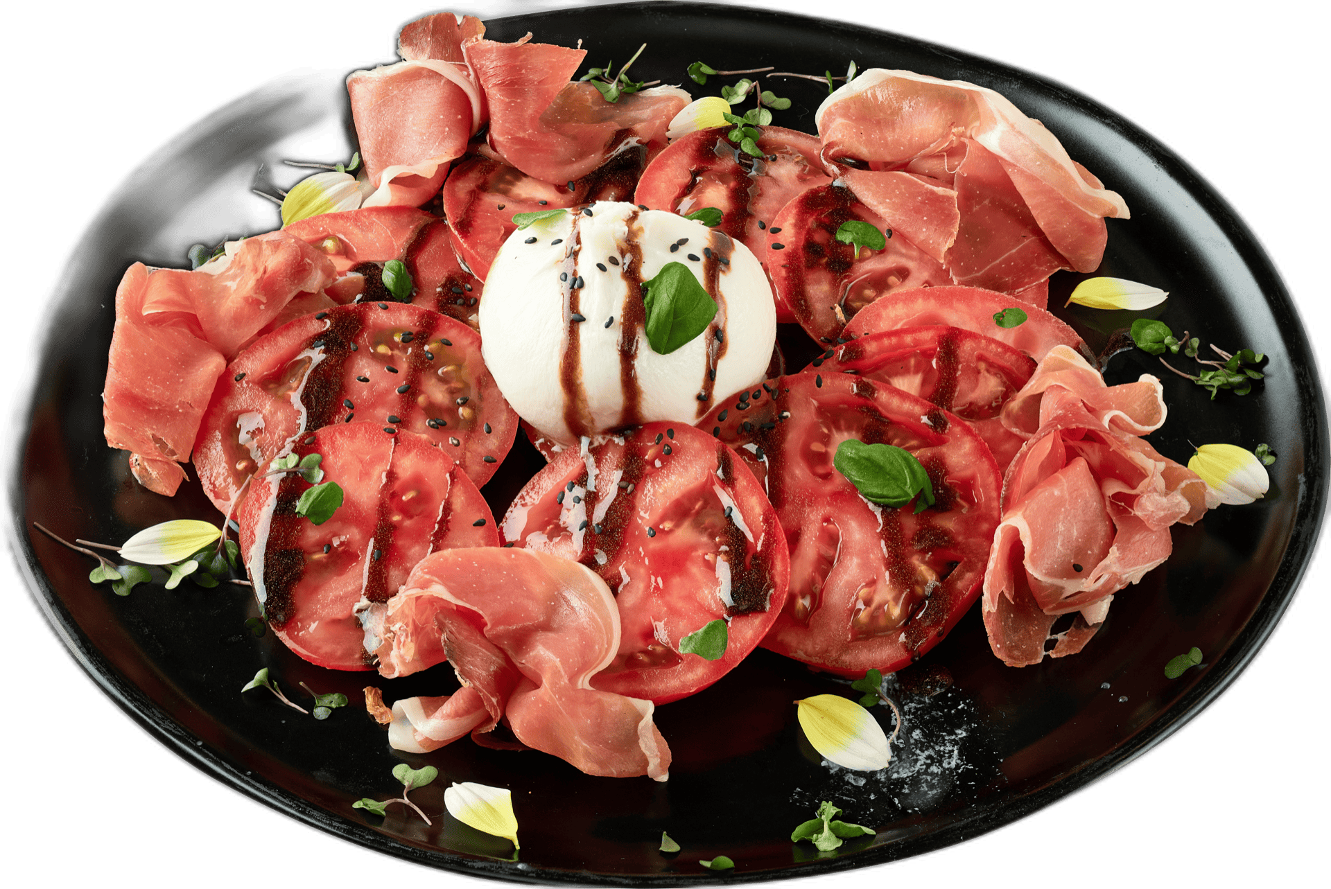 Salata Burrata i paradajz